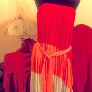 NYCO pleated skirt or Bandau top=2 in one!